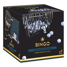 Novelty Juego De Mesa Novelty Bingo Foil 75 Esferas De Numero