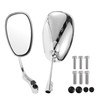 ACROPIX M8/M10 Motorcycle Rear View Mirrors Bar End Side Mirrors
