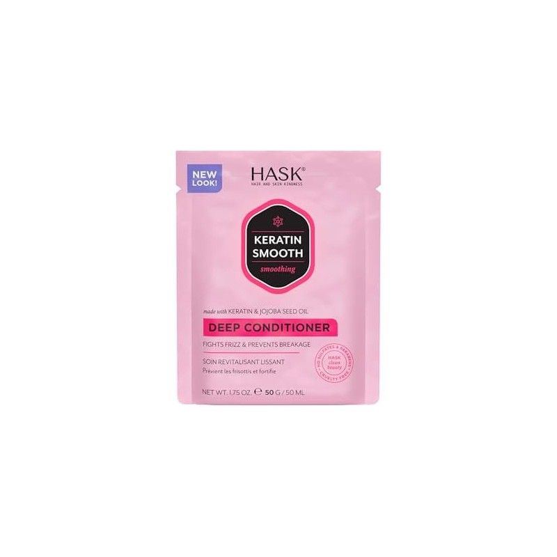 Hask Acondicionador Intensivo y Suavizante, con Queratina y Aceite de