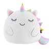 I-TOTAL ® - Decorative cushion for children/living room, fluffy fabric
