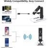 ROTEK Digital Microscope, ROTEK WiFi USB Microscope Camera 1000x Zoom