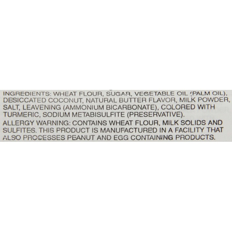 Khong Guan Butter Coconut, 7-Ounce (Pack of 8)