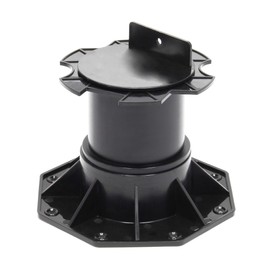 Wiltec Stilt Bearing for Patios, 2700 kg, 140-210 mm, Height-Adjustable Base for Decking, Panels and Planks