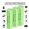 Betmaxful 12 Count Ni-MH 1.2V AA 1800mAh Rechargeable Batteries Double