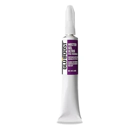 GluBoost MasterGel Ultra – Ultra Strong Gel Adhesive with Superior Gap Filling & No Run-Off – Works with GluDry – Includes 2 Clog-Resistant Tips – 20GR