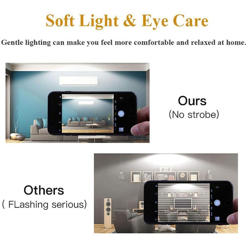 Flush Mount Ceiling Light 12W LED Fixture Motion Sensor Light