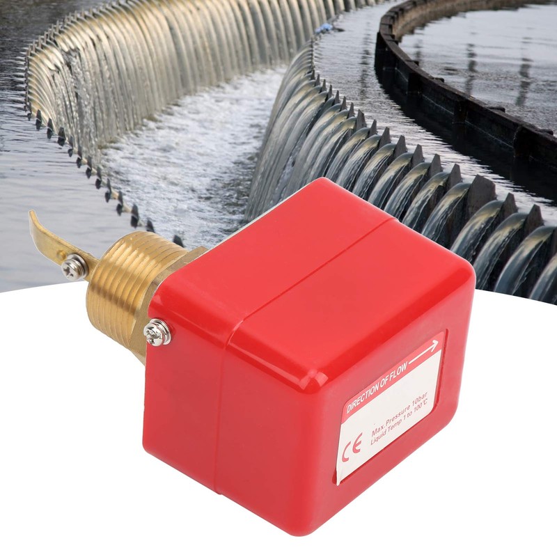 HFS-25 Water Switch Brass Paddle Switch Accessories High Sensitivity 0-60℃