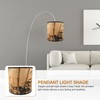 Bamboo Woven E27 Lamp Shade for Pendant Lights - Eco-Friendly