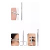 kit de manicure de acero inoxidable Manucure Pedicure Inoxidable 100%