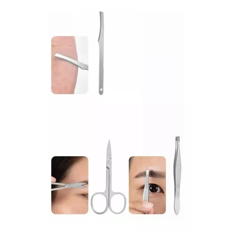 kit de manicure de acero inoxidable Manucure Pedicure Inoxidable 100%