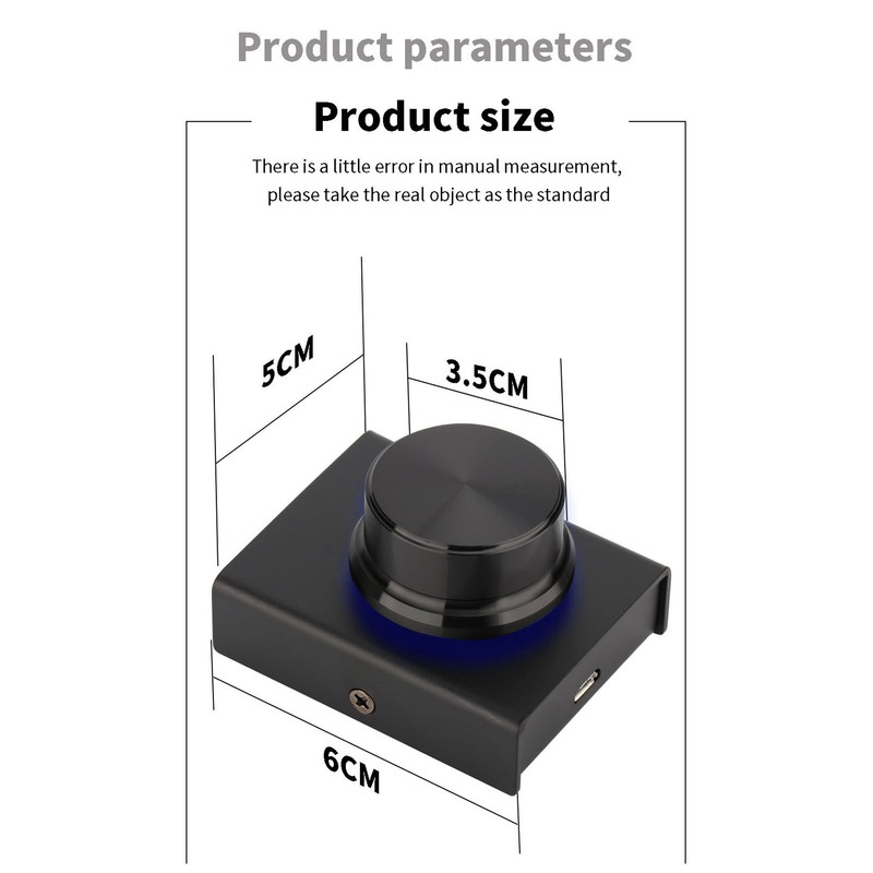 USB Computer Volume Controller PC Laptop Speaker External Volume Controller