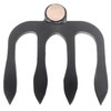 KADAX Potato Hoe 4 Prong Garden Hoe Forged Steel Manure