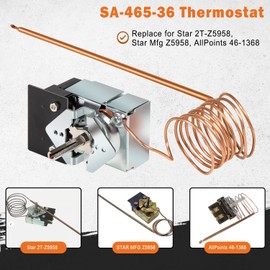 SA-465-36 Compatible Thermostat for Star Max Griddle