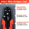 GOLD DEER Wire Stripper with Crimping Function, Cutable, Crimping Tool,