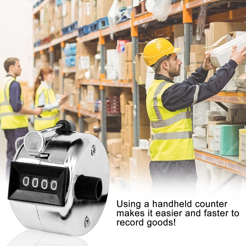 LICQIC 4-digit Clicker Counter, Handheld Counters, Tally Counter, for Counting,
