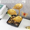 Tabletop Fountain Small Circulating Water Ornaments Indoor Waterfall for Office