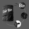 Jagowa Collapsible Car Bin,Portable and Waterproof Trash Can for Vehicles,