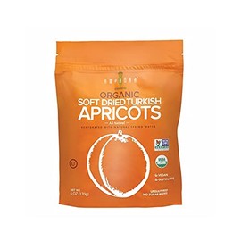 Amphora, Soft Dry Fruit Organic Apricots, ( 6 Ounce, pack of 6 )