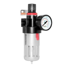 Beduan BFR4000 1/2" Air Compressor Filter Regulator Combo,Manual Drain with Bracket, Gauge