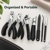 7pcs Stainless Steel Nail Care Tool Set – Manicure &