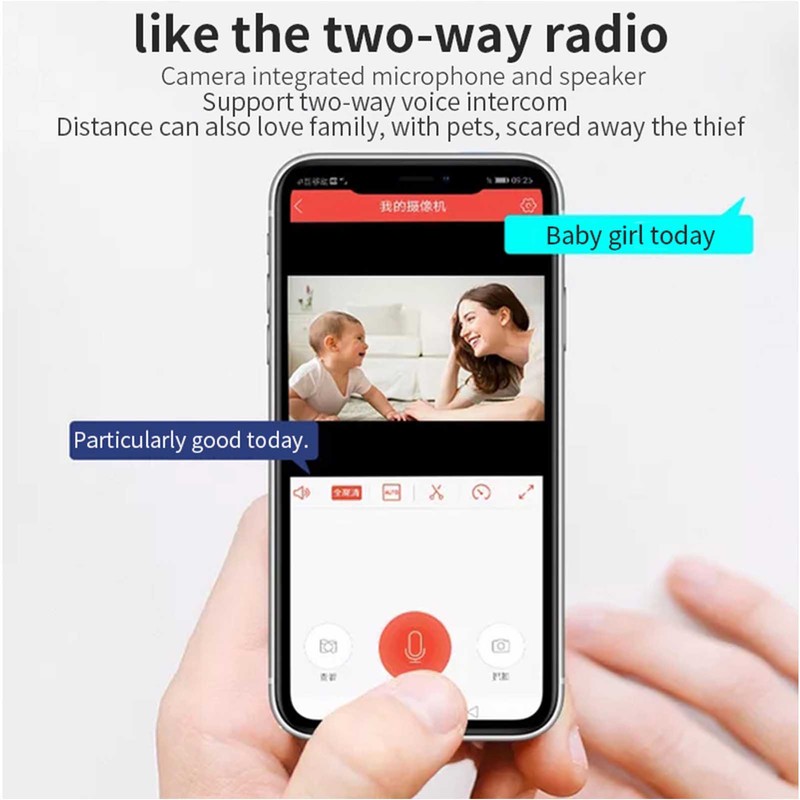 Lamp Holder Camera Wireless 360 Degree 2.4GHz and 5G WiFi
