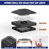 APONUO Solar Post Cap Lights for 4x4 Posts - IP64