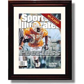 Tennessee Football 1998 "The Vols are Peerless Price Autograph Promo SI Print - Framed 8x10