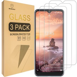 Mr.Shield [3-Pack] Designed For AT&T Fusion 5G [Tempered Glass] [Japan Glass with 9H Hardness] Screen Protector with Lifetime Replacement