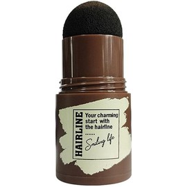 Hairline Powder Stick, Polvo de Raíz Volumizador, Cubrir Raíces Grises, Polvo para Cejas y Corrector, Negro-Marrón y Gris-Negro