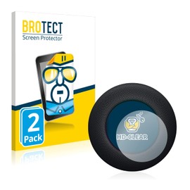 brotect Screen Protector compatible with Apple HomePod 2 (2 Pack) - HD-Clear Protection Film