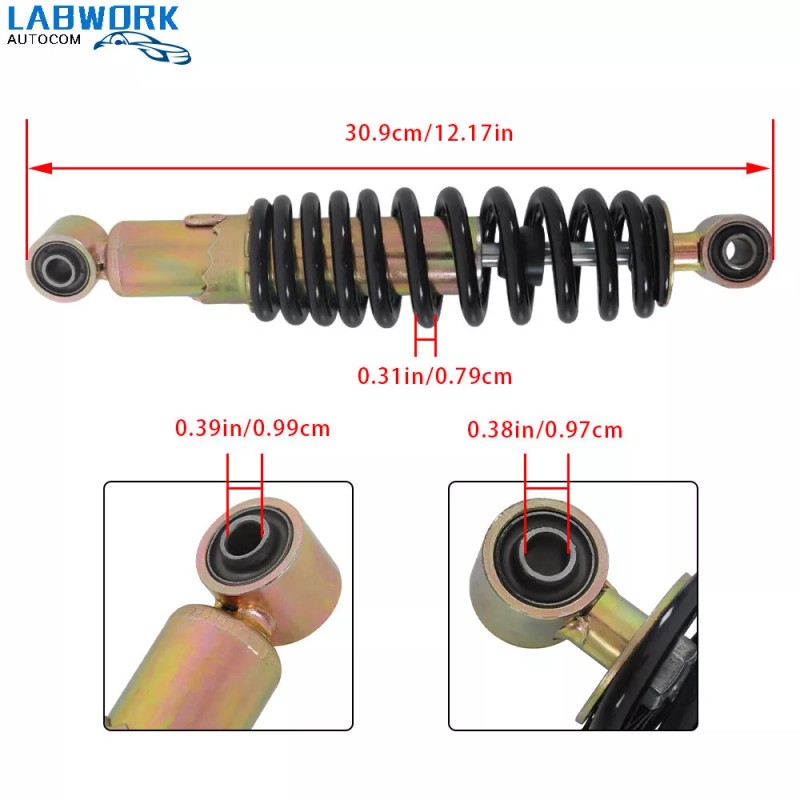 labworkautocom For Yamaha PW 80 BW 80 TTR90 TTR110 Rear