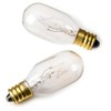 JERDON Makeup Mirror Replacement Bulbs - 2 Replacement Bulbs Makeup