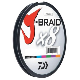 J-BRAIDX8, Filler Spool, Multi-Color, Mono Dia.= 30lb