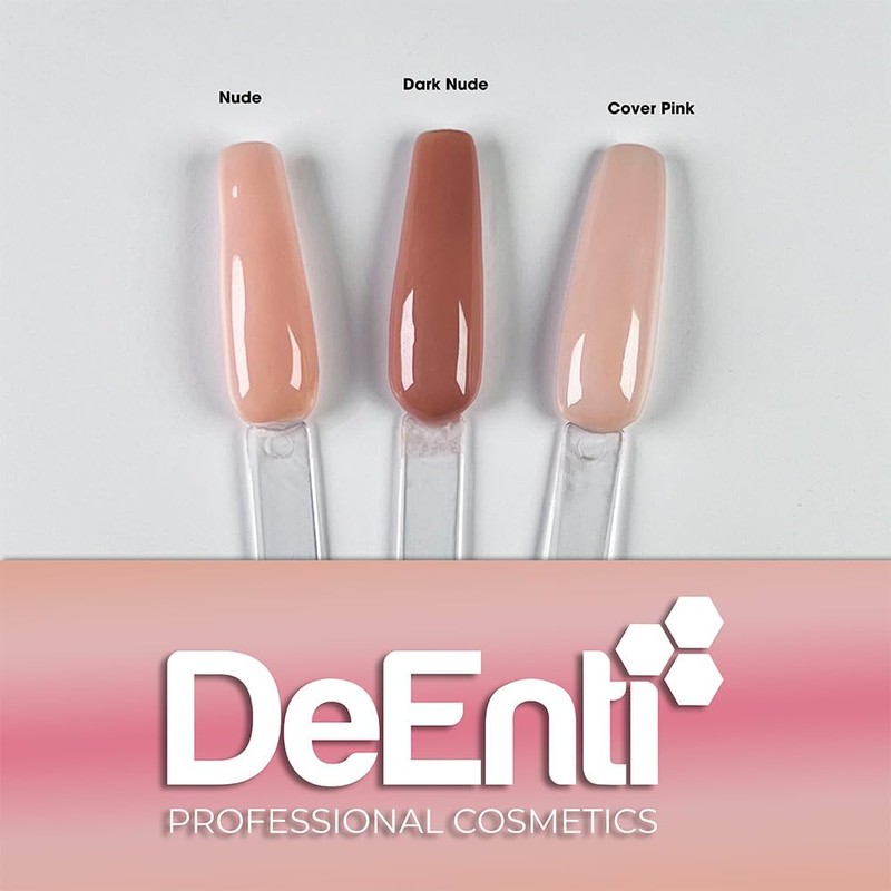 DeEnti Acrylic Nail Powder, 2oz Bright White Acrylic Powder Dip