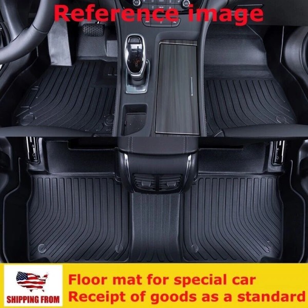 Unbranded Eco-Friendly TPE Car Mats for Honda CRV 2017-2022, Full