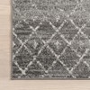 nuLOOM 2x3 Moroccan Blythe Area Rug, Dark Grey, Faded Bohemian