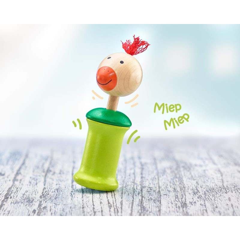 Selecta 61058 Kiri Bird Grab Toy with Squeaker, 13 cm
