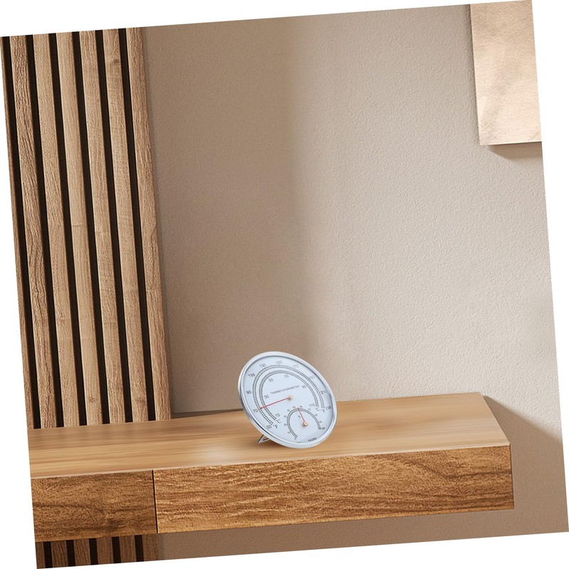 Operitacx Steam Thermohygrometer Sauna Accessories Large Screen Indoor Outdoor Thermometer