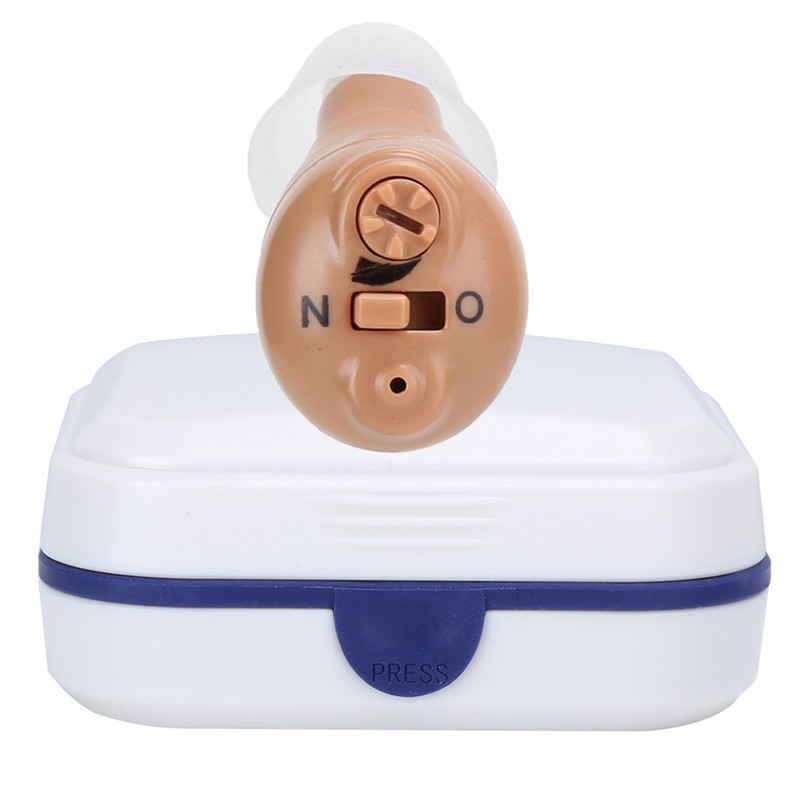 D‑8000 Wireless Rechargeable Hearing Aid Mini Sound Amplifier Volume Adjustable