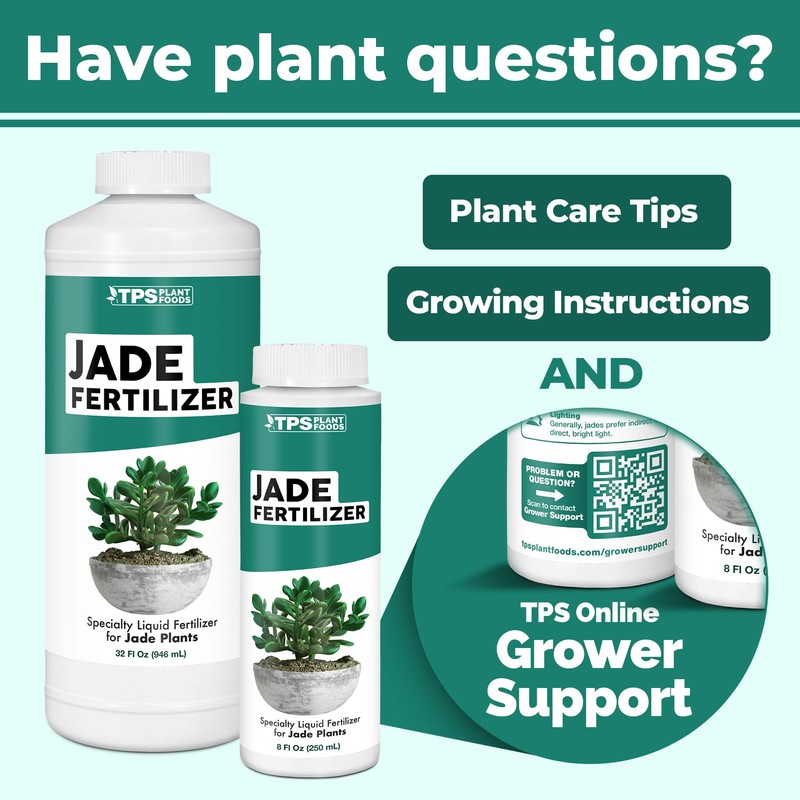 TPS NUTRIENTS Jade Fertilizer for All Jade and Crassula Plants,