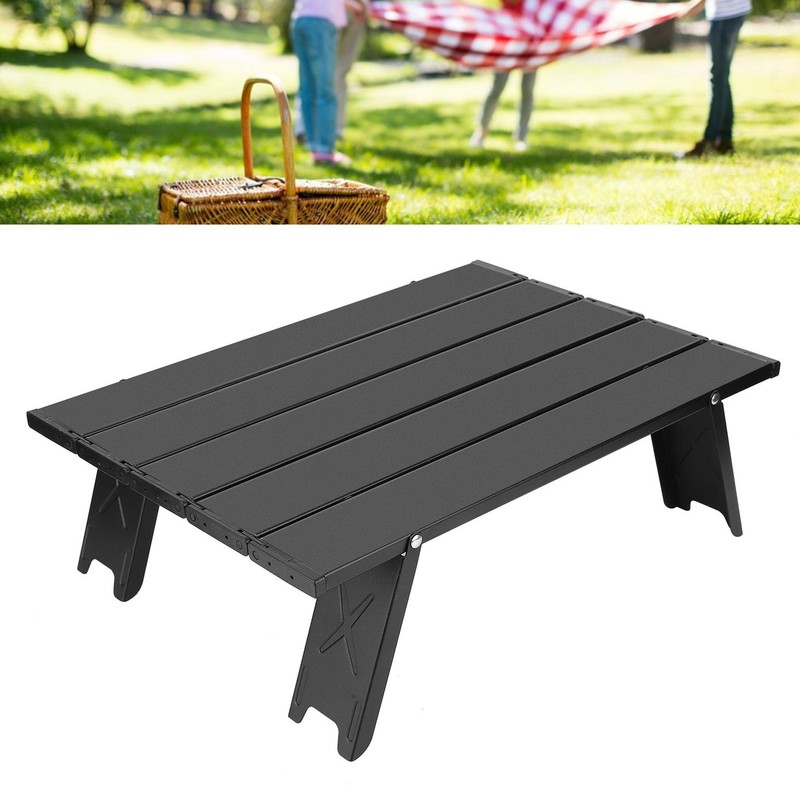 Mini Portable Aluminium Alloy Folding Table Outdoor Camping BBQ Picnic