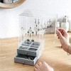 HappyHome Earrings Display Storage Case Vertical Hanging 3 Drawer Jewelry