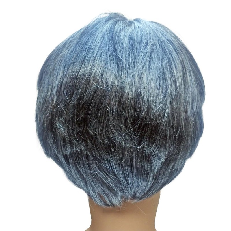 GLOBAL BOX Grandpa Wig, Gray Hair, Men's, Entertainment, Mimic, One