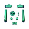 eXtremeRate Chameleon Green Purple Replacement Full Set Buttons for Gameboy