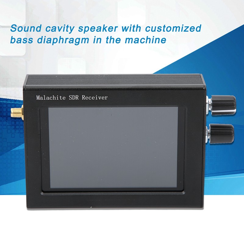 SDR Receiver Long/Short/Medium Wave Signal Analyzer with Antenna 3.5in Touching