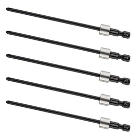 5 x Rennie Tools 130mm Long Compatible with Makita DFS452 DFS250 PH2 Autofeed Collated Drywall Screwdriver Gun Bit Heavy Duty Phillips No.2