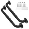2 Pack 16 Inch Anti-Slip Shower Grab Bars w/Rubber Grip,