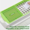 Yuanchu 4pcs Vegetable Chopper Cleaning Tools Fork, Onion Chopper Tool,