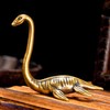 CHOVY 1PC Solid Brass Loch Ness Monster Figurine - Enigmatic