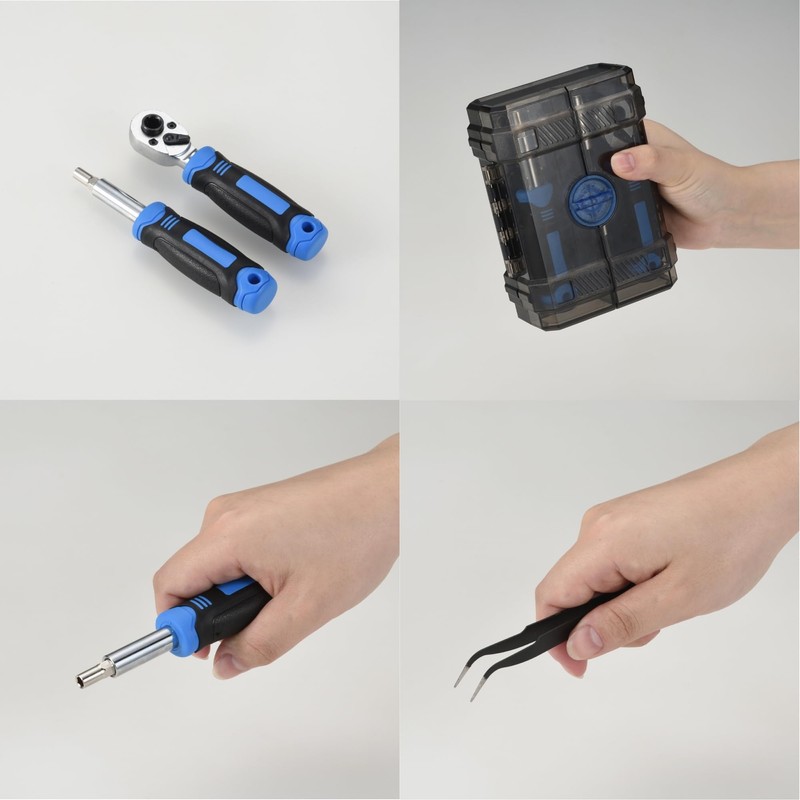 TAKAGI RDS-78 Ratchet Handle & Screwdriver Set, 78 pcs, Complete